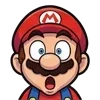 Sticker 😳 Mario ➤ @MERCHSTORE_Official