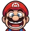 Sticker 😁 Mario ➤ @MERCHSTORE_Official
