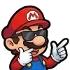 Sticker 😎 Mario ➤ @MERCHSTORE_Official