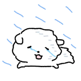 Video sticker ⭐ 울상 강쥐 힝구... @moe_sticker_bot