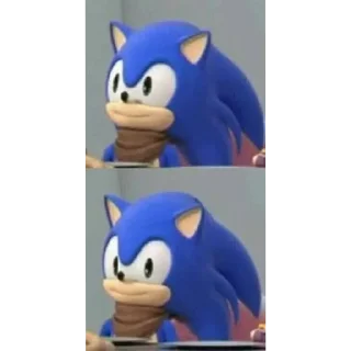 Telegram sticker 🤨 Sonic :: @fStikBot
