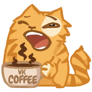Telegram sticker ☕️ Больше стикеров 👉🏻 @stickertg4