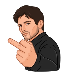 Sticker 🖕 #freedurov @onoividno