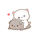 Telegram sticker 😘 Random Cute- @Chamoosh 🐈