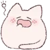 Sticker 🐱 (@ShoutoEmoji) Fluffy Cat