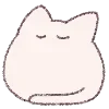 Sticker 🐱 (@ShoutoEmoji) Fluffy Cat