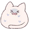 Sticker 🐱 (@ShoutoEmoji) Fluffy Cat