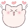 Sticker 🐱 (@ShoutoEmoji) Fluffy Cat