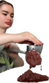 Telegram sticker 🥩 Angelinka_OneLove by @this_is_good