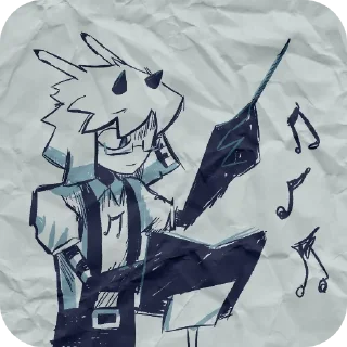Telegram sticker 🐦 Mister Demi - fpe + extra char :: @fStikBot