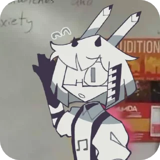 Telegram sticker 📋 Mister Demi - fpe + extra char :: @fStikBot