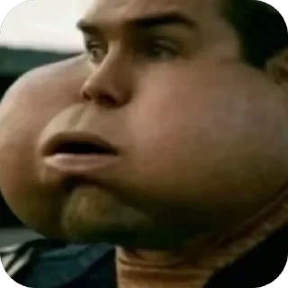 Telegram sticker 🫥 далбоеб шифу