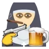 Sticker 😇 curva @emojique