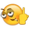 Sticker 🖕 curva @emojique