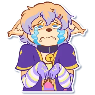 Telegram sticker 😭 LunarStickers_2
