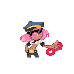 Telegram sticker 👮‍♀️ Unlocked - @DMJ_Stickers