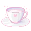 Sticker ☕️ ໒ пиксели...