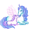 Sticker 🦄 ໒ пиксели by @bryrin
