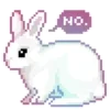 Sticker 🐰 ໒ пиксели by @bryrin