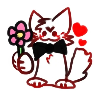 Telegram sticker 💝 СтиКоты:3 :: @fStikBot