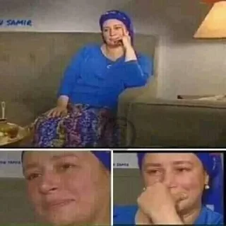 Телеграм стикер ☺️ الشيخة جواهر