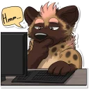 Telegram sticker 🤔 Ozzy Callooh