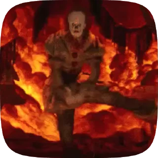 Video sticker 🌟 Pennywise :: @fStikBot