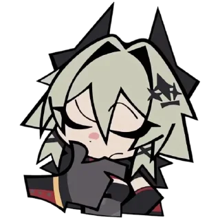 Telegram sticker 🫥 @ZZZSTICKERS || CHIBI :: @fStikBot