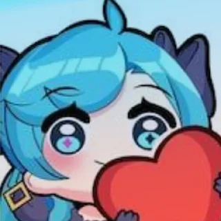 Telegram stiker ❤️ lol gwen