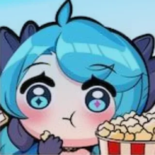 Telegram stiker 🍿 lol gwen