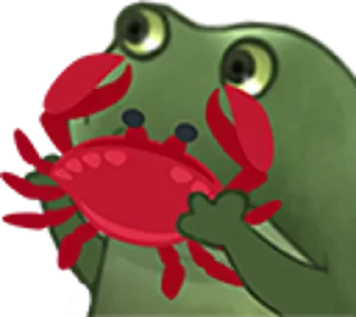 Video sticker 🦀 worry