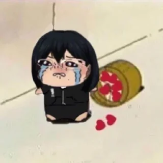 Telegram sticker 👓 - 𝐽𝑂𝐼𝑁 : @AHMSHY . Kiyoko Shimizu