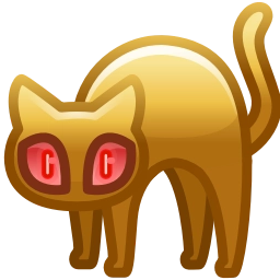 Sticker 🐈‍⬛ Scared Cat by @GiftChanges