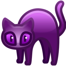 Sticker 🐈‍⬛ Scared Cat by @GiftChanges