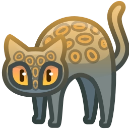 Sticker 🐈‍⬛ Scared Cat by @GiftChanges