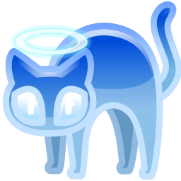 Sticker 🐈‍⬛ Scared Cat by @GiftChanges