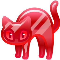 Sticker 🐈‍⬛ Scared Cat by @GiftChanges