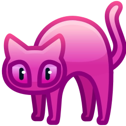 Sticker 🐈‍⬛ Scared Cat by @GiftChanges