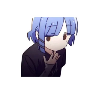 Telegram sticker 🤭 Ryou Yamada