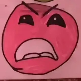Телеграм стикер 🤬 ебла джеометри даше