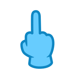 Sticker 🖕 Owned by — @scammed. ➡️ @EmojiRuBot