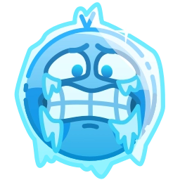 Sticker 🥶 Owned by — @scammed. ➡️ @EmojiRuBot
