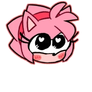 Telegram sticker 😊 Shy little amy ✨