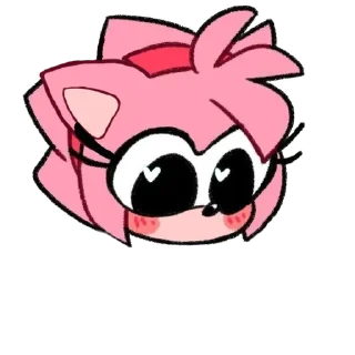 Telegram sticker 🙂 Shy little amy ✨