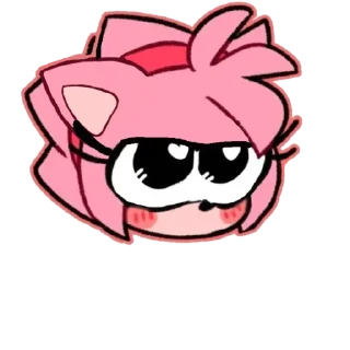 Telegram sticker 😒 Shy little amy ✨