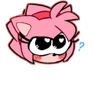 Telegram sticker 🤨 Shy little amy ✨