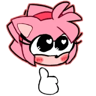 Telegram sticker 👍 Shy little amy ✨
