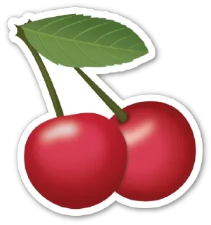 Telegram sticker 🍒 Fruits @PunjabISticker