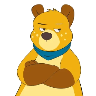 Telegram sticker 😒 OliverBear