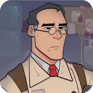 Video sticker 👓 Medic from Pootis